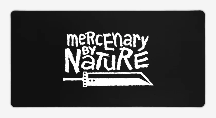 Mouse pad Gamer Mercenario por Naturaleza 