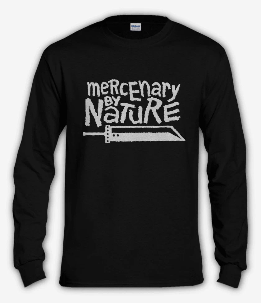 Polera manga larga Mercenario por Naturaleza 