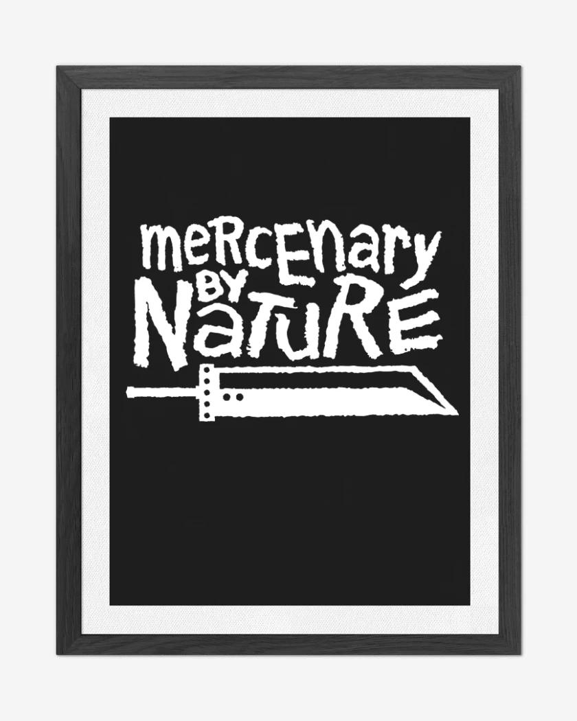 Cuadro decorativo Mercenario por Naturaleza 