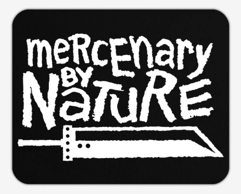 Mousepad Mercenario por Naturaleza 