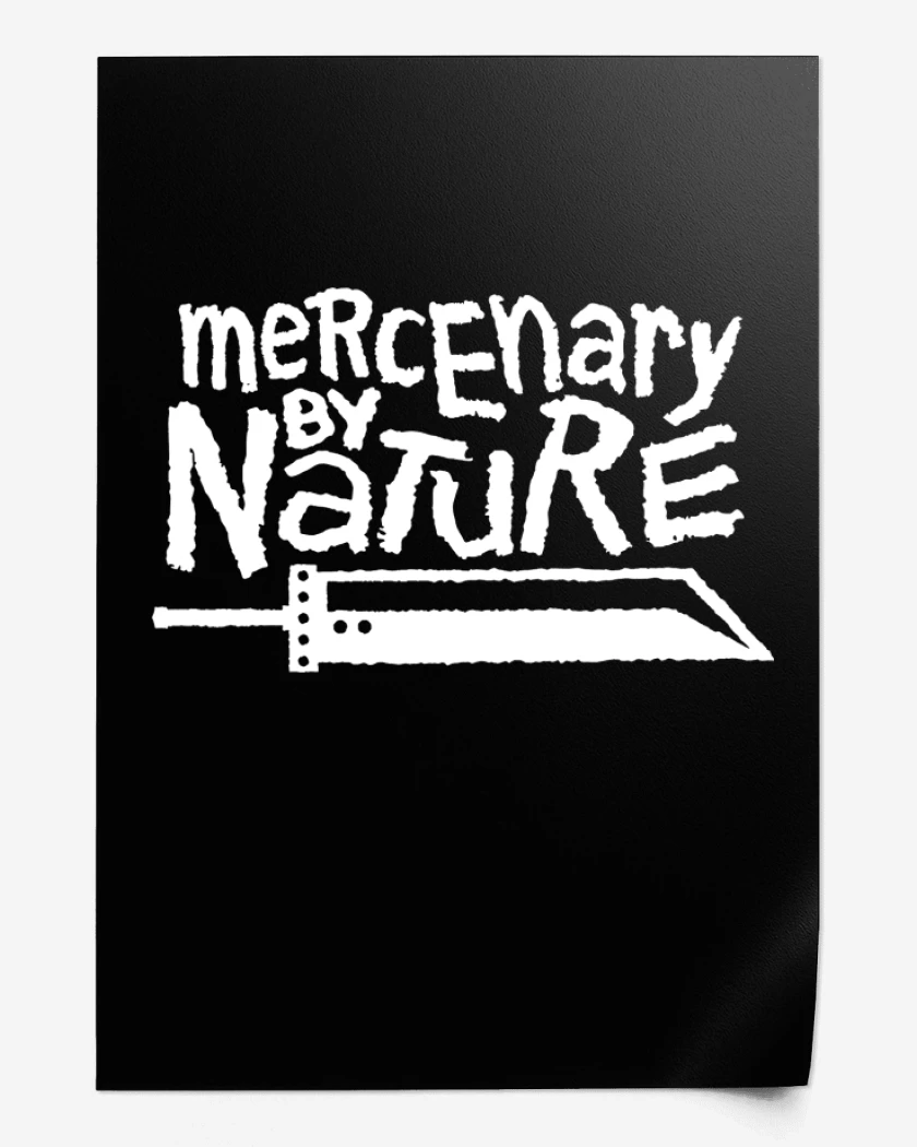 Print Mercenario por Naturaleza 