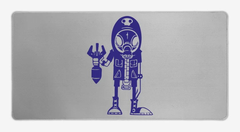 Mouse pad Gamer Gris Melange de Anarchy