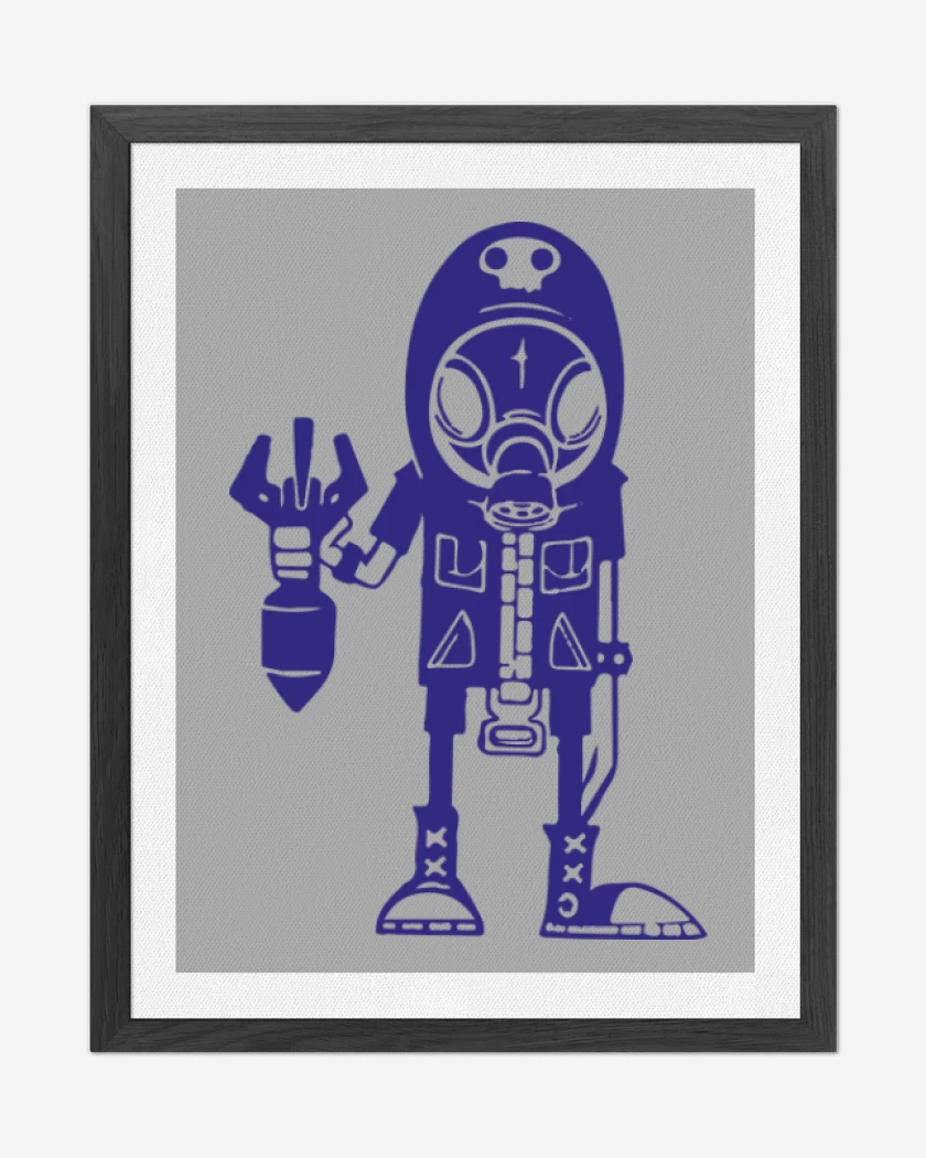 Cuadro decorativo Gris Melange de Anarchy