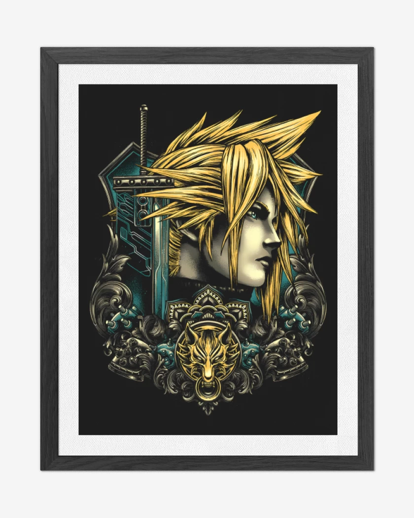 Cuadro decorativo Emblema Mercenario