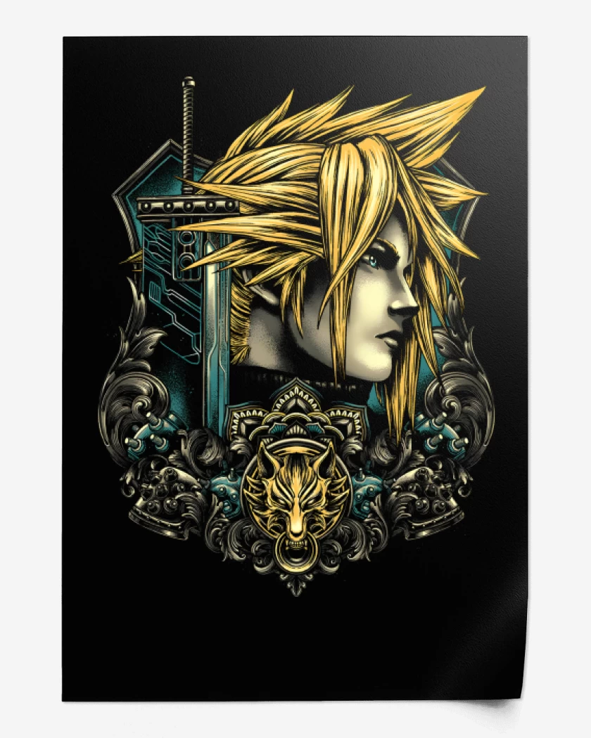 Print Emblema Mercenario