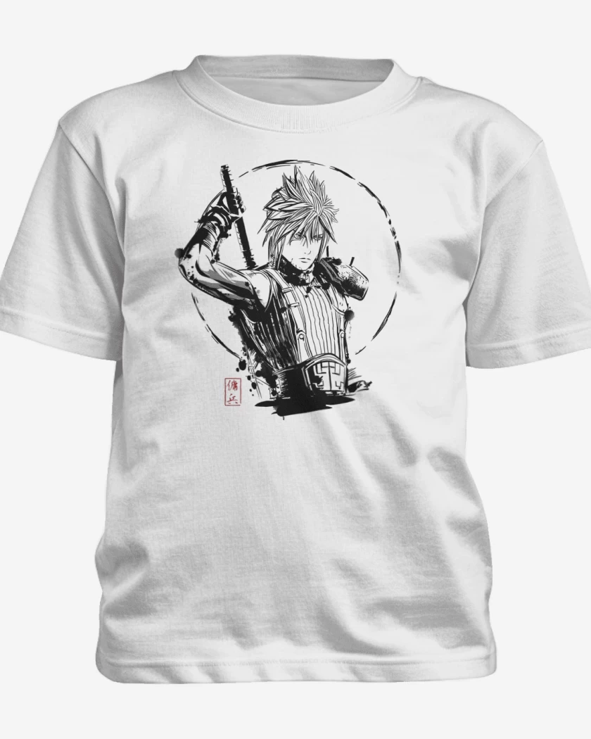 Polera de niño Blanco de Mercenary Cloud
