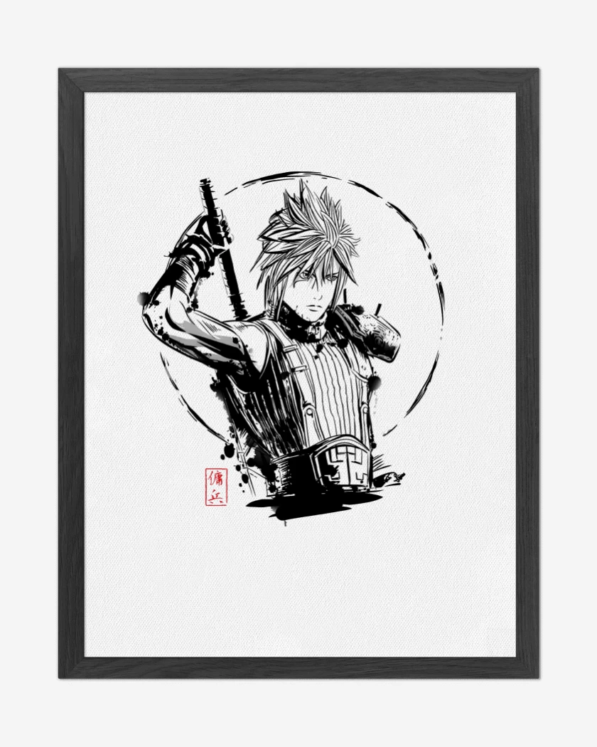 Cuadro decorativo Mercenary Cloud