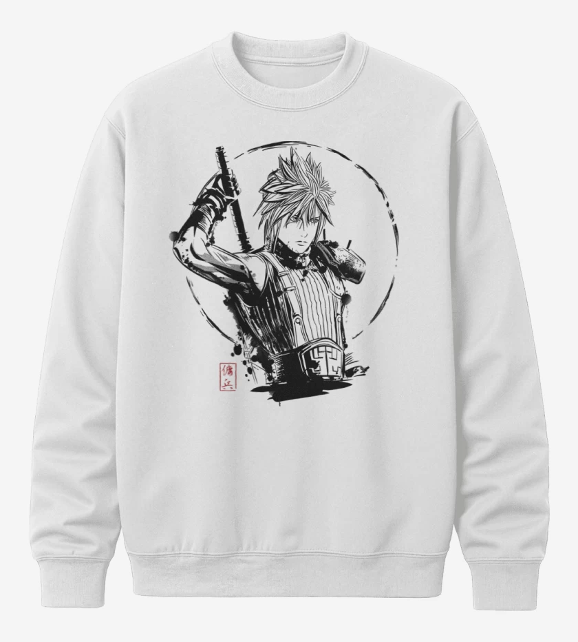 Poleron polo Blanco de Mercenary Cloud