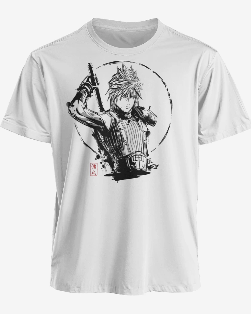 Polera premium Blanco de Mercenary Cloud