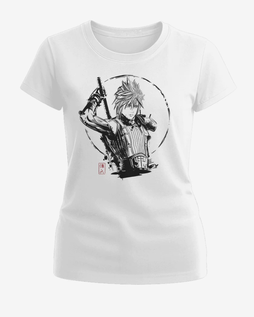Polera de Mujer Blanco de Mercenary Cloud