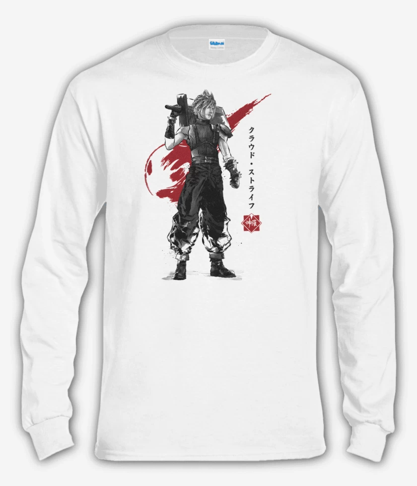 Polera manga larga Blanco de Strife