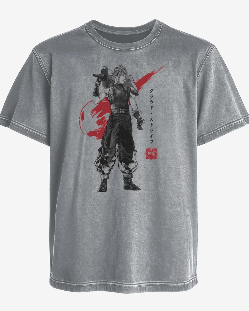 Polera desgastada Strife