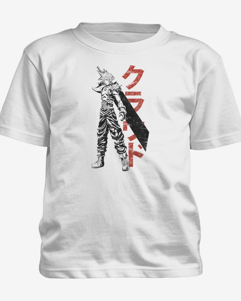 Polera de niño Blanco de Soldier Cloud