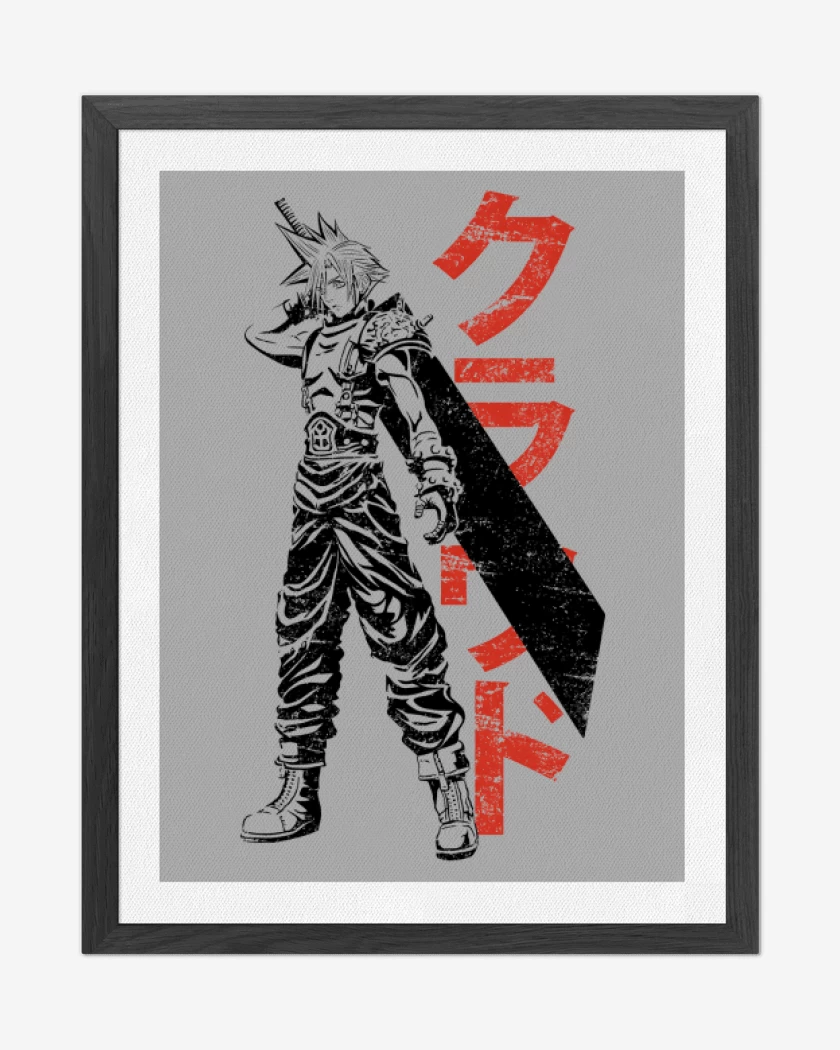Cuadro decorativo Soldier Cloud