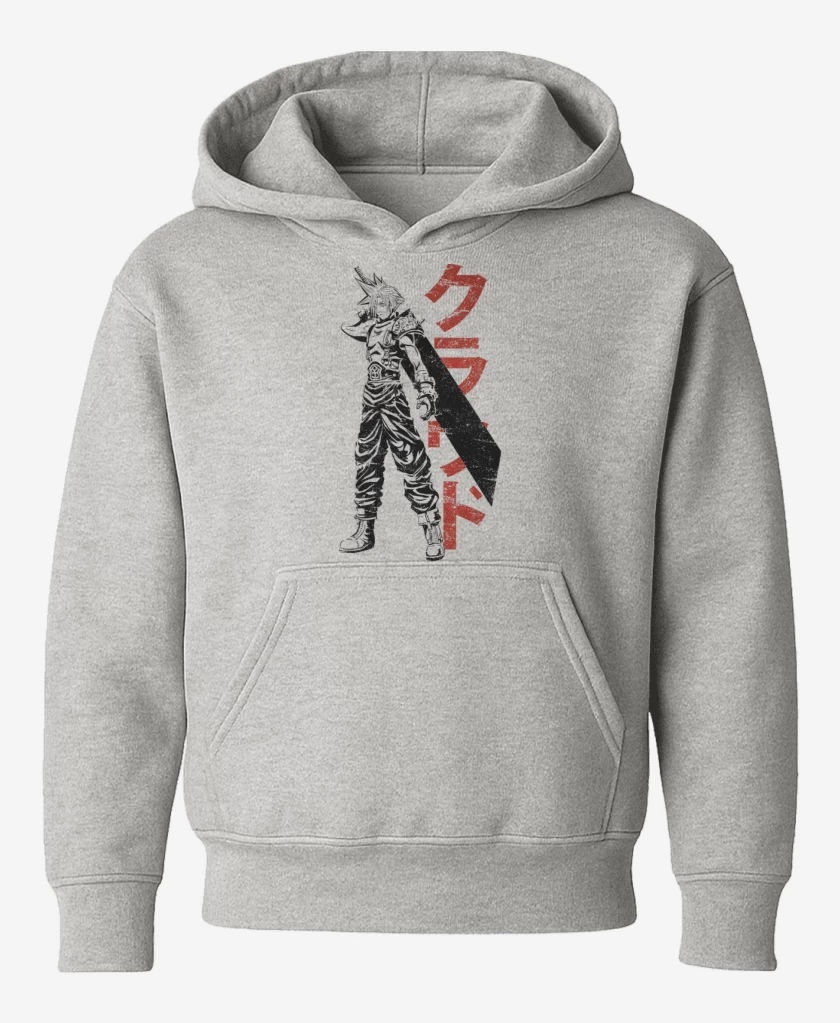 Poleron de niño Gris Melange de Soldier Cloud