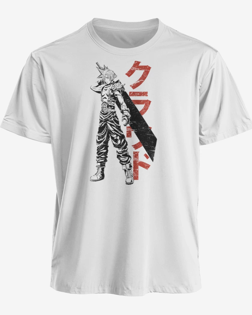 Polera premium Blanco de Soldier Cloud
