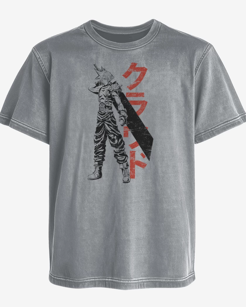 Polera desgastada Soldier Cloud