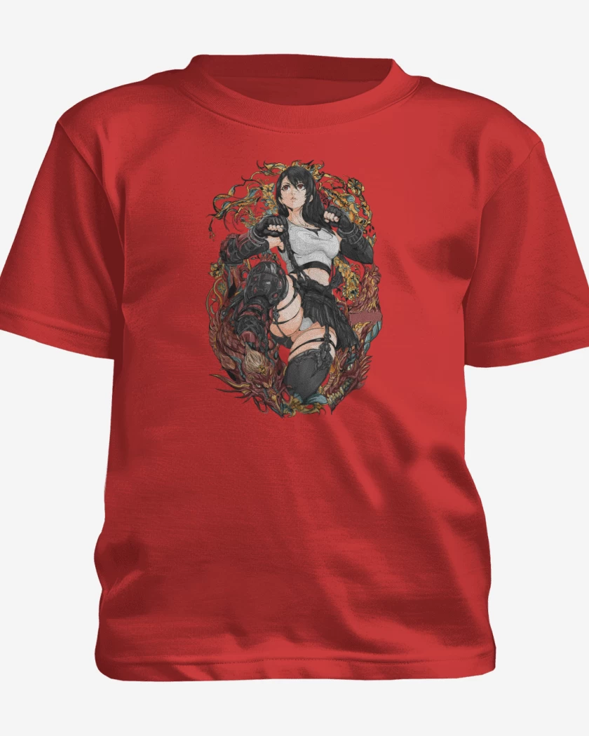 Polera de niño Tifa Lockhart