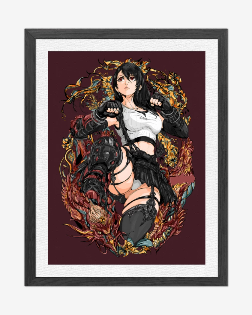 Cuadro decorativo Tifa Lockhart