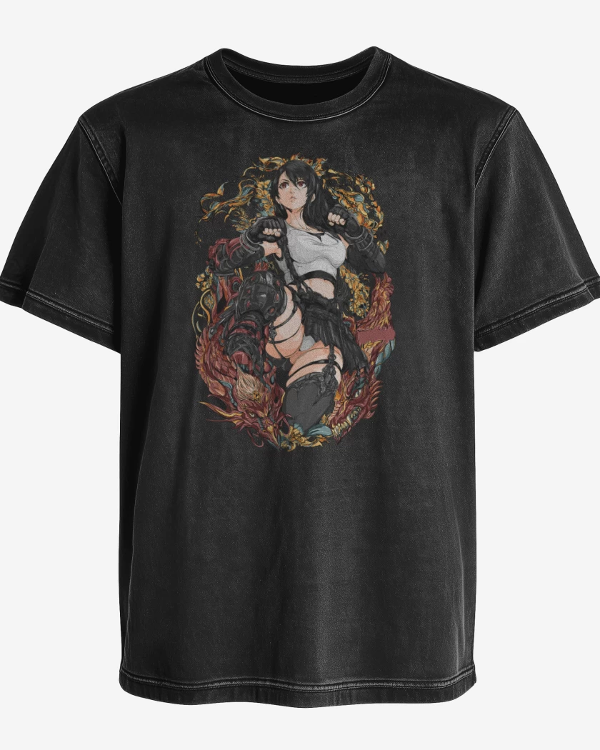 Polera desgastada Tifa Lockhart