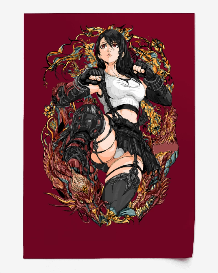 Print Tifa Lockhart