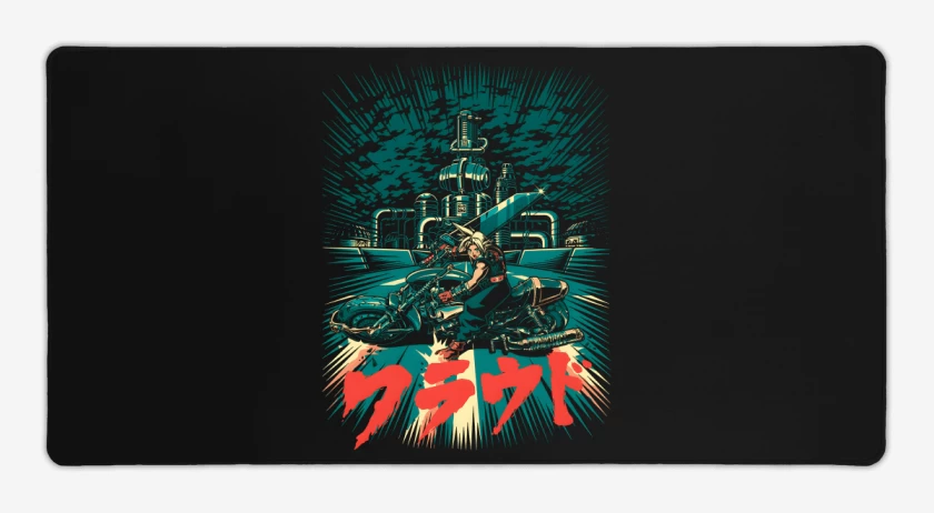 Mouse pad Gamer Cloud Motoquero