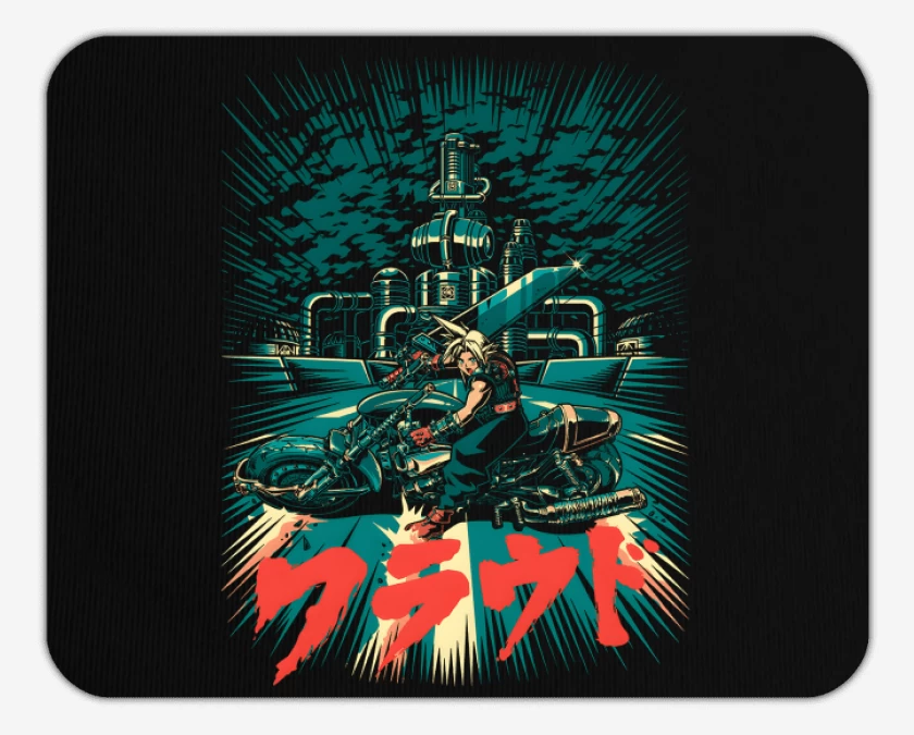 Mousepad Cloud Motoquero