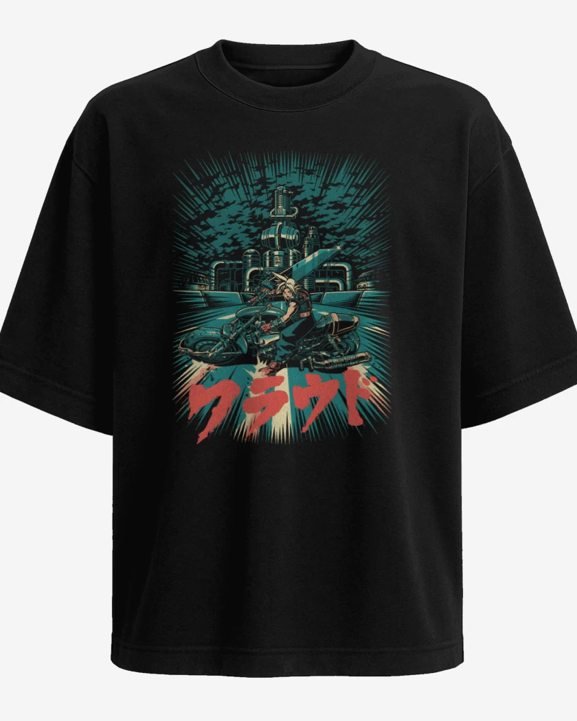 Polera Oversize Cloud Motoquero