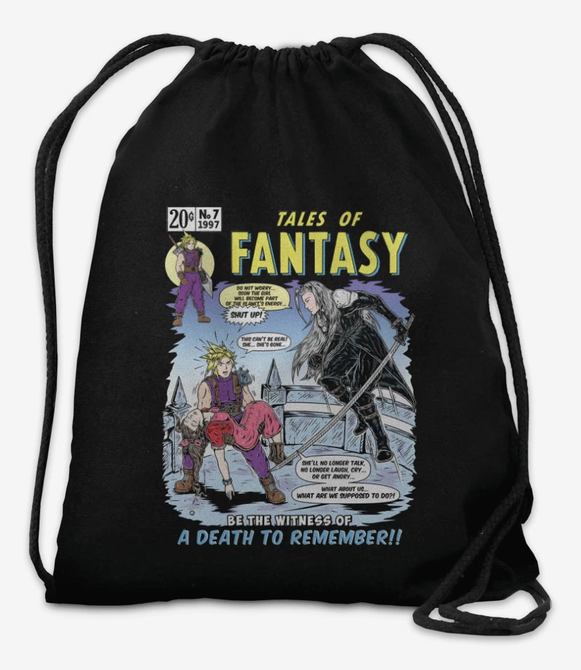Mochila Negro de Tales of Fantasy