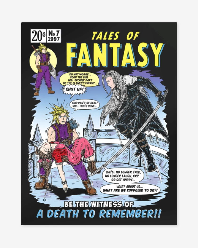 Print metalico Tales of Fantasy