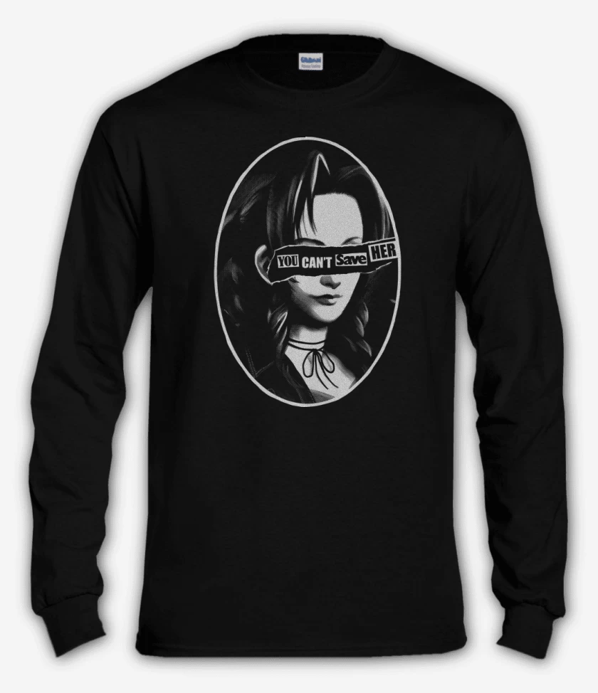 Polera manga larga You Cant Save Her