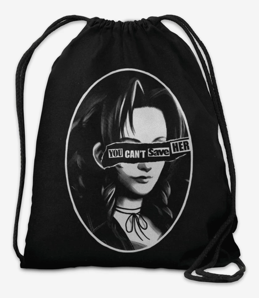 Mochila Negro de You Cant Save Her
