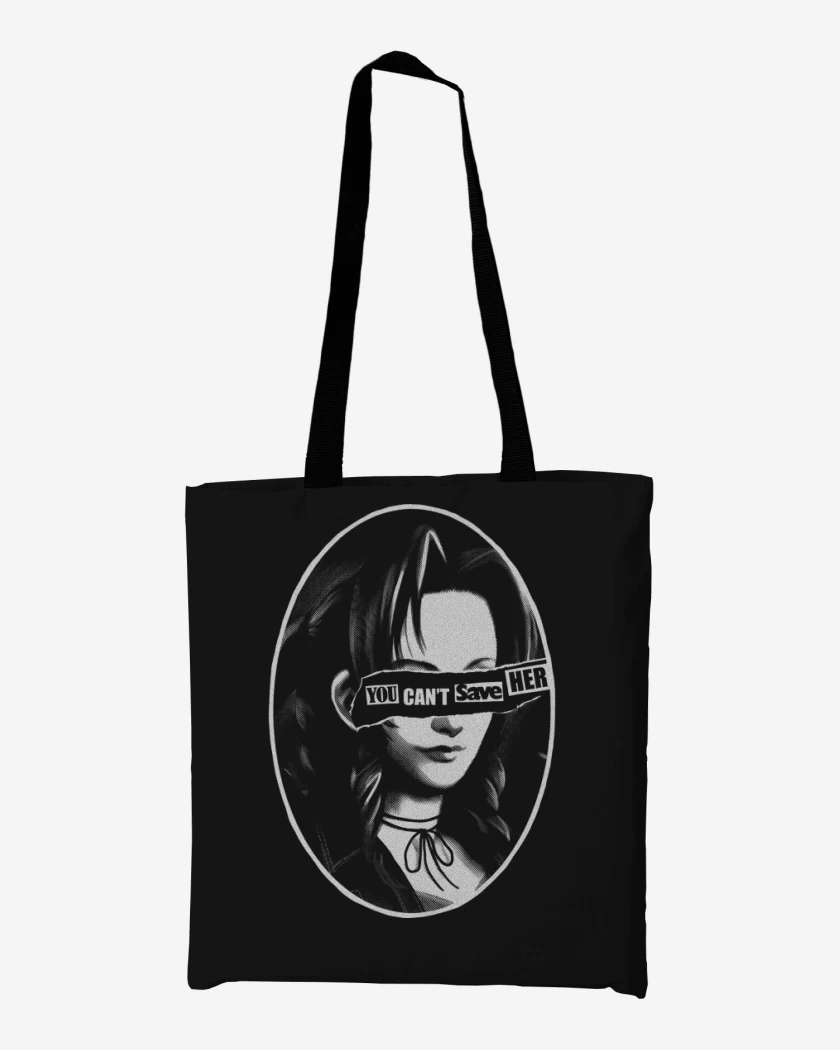 Totebag You Cant Save Her