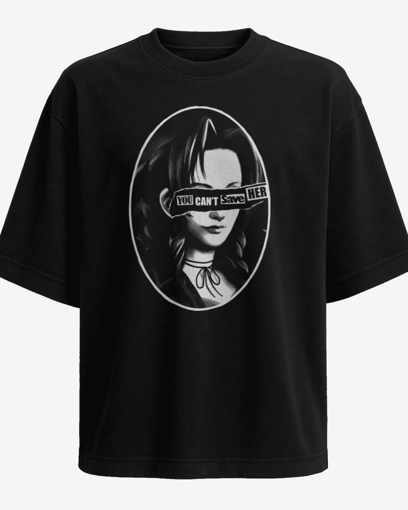 Polera Oversize You Cant Save Her