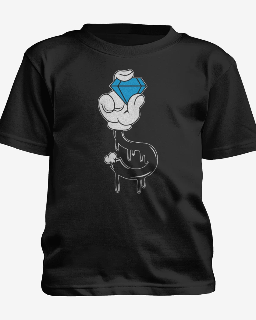 Polera de niño Negro de Mickey hand 2
