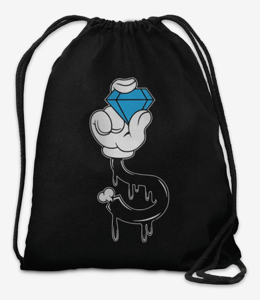 Mochila Negro de Mickey hand 2