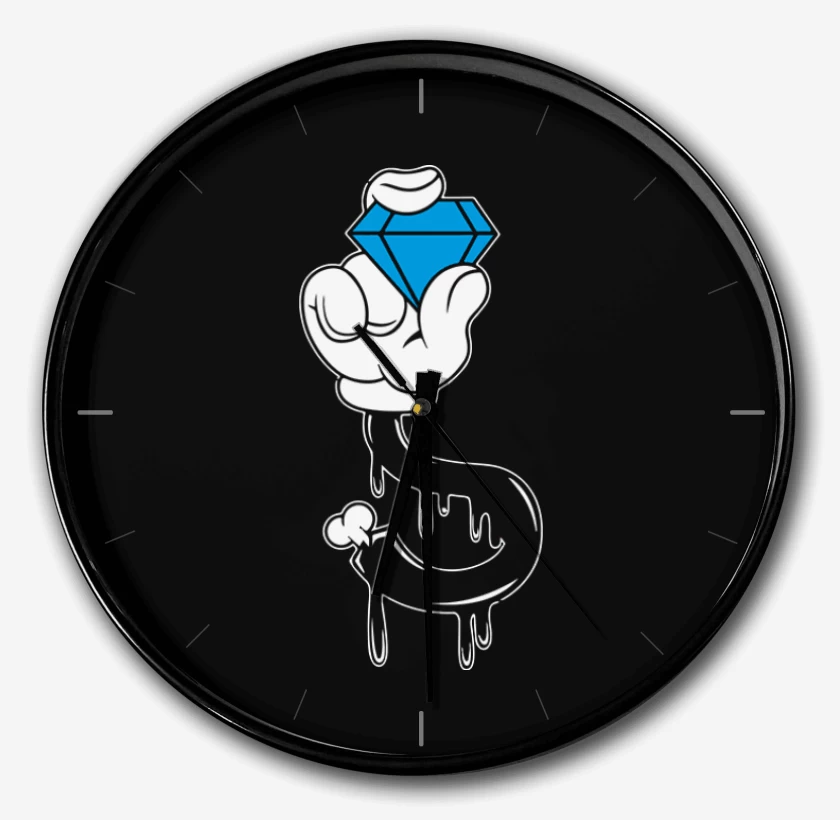 Reloj Negro de Mickey hand 2