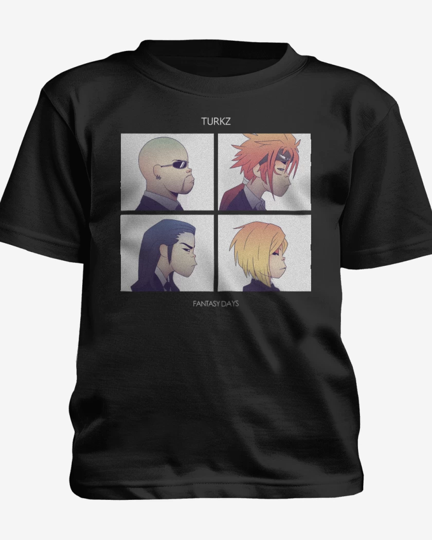 Polera de niño Negro de Turcos
