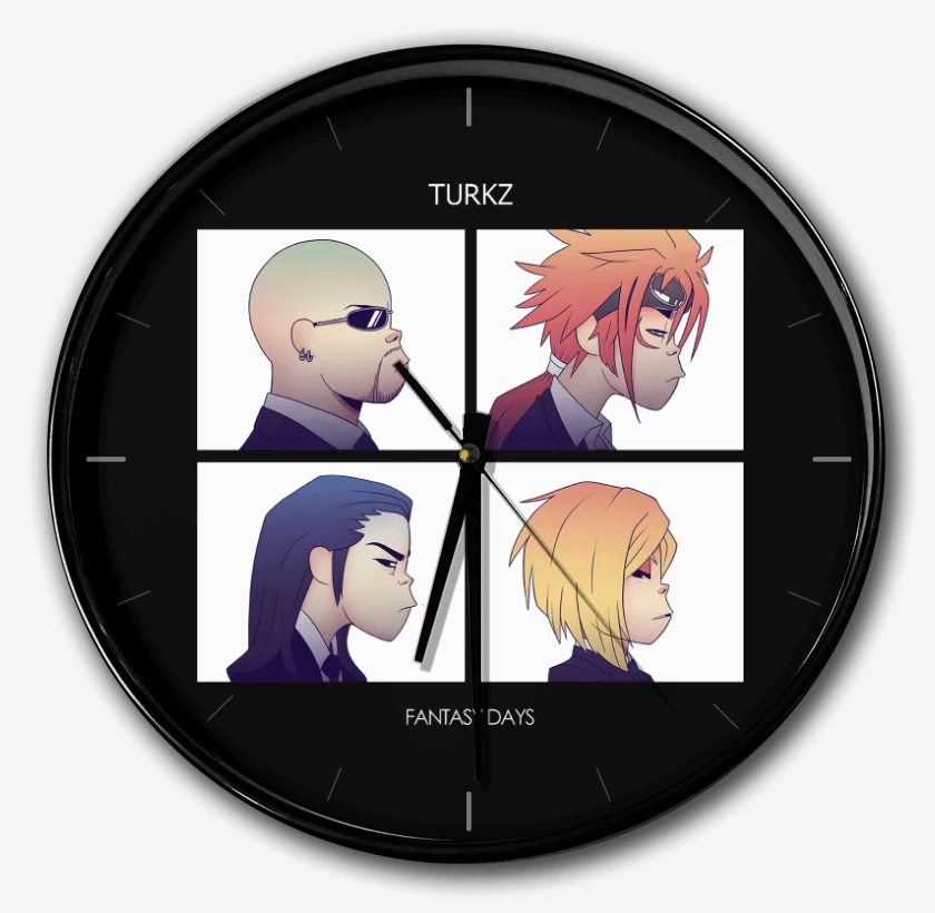 Reloj Negro de Turcos