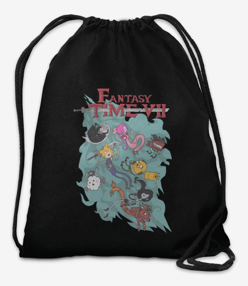 Mochila Negro de Fantasy Time VII