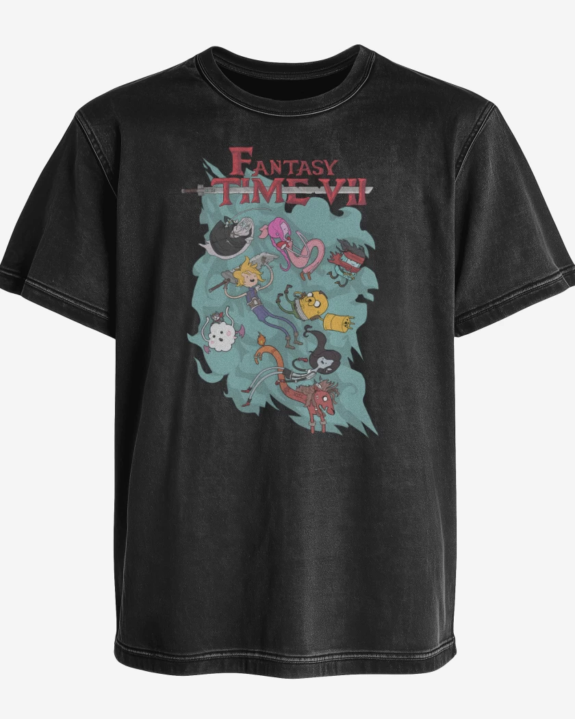 Polera desgastada Fantasy Time VII