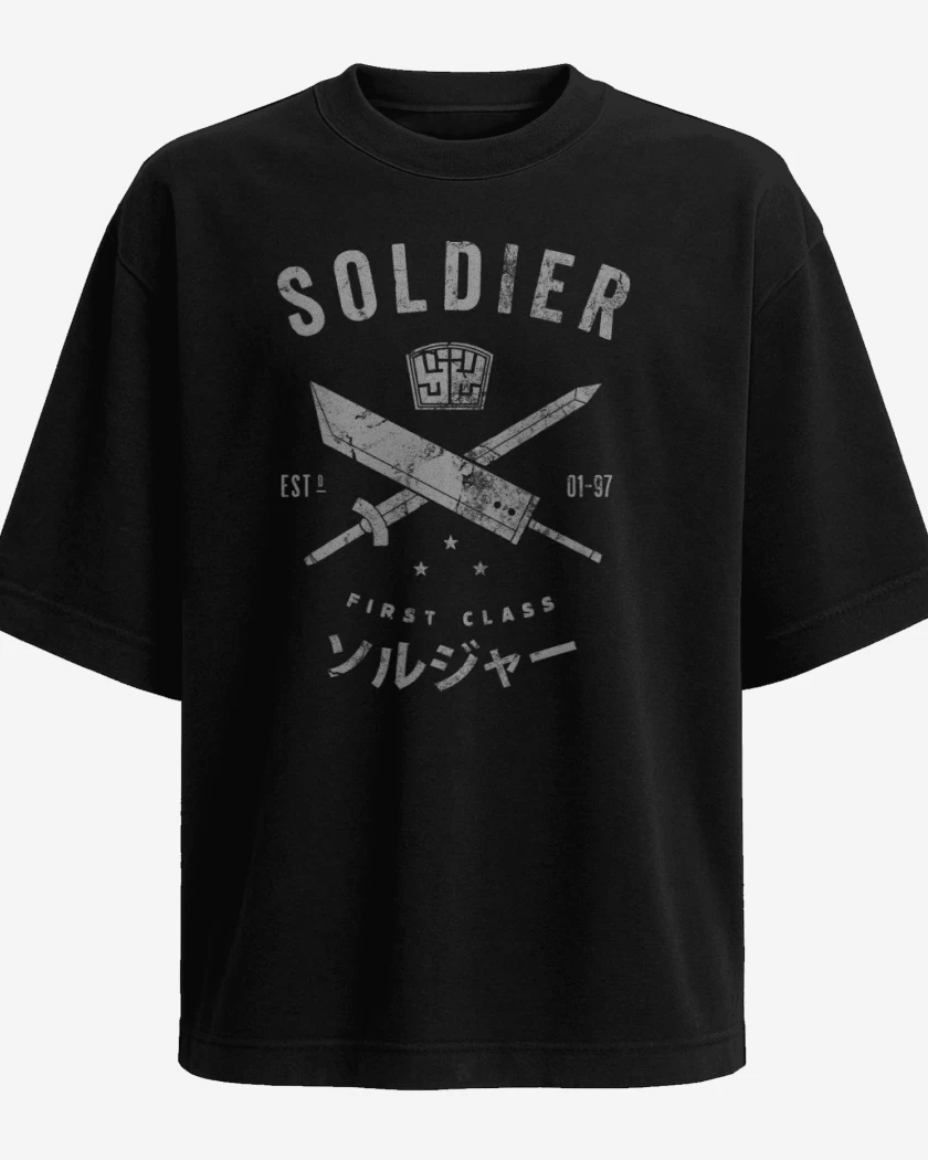 Polera Oversize Soldier First Class 
