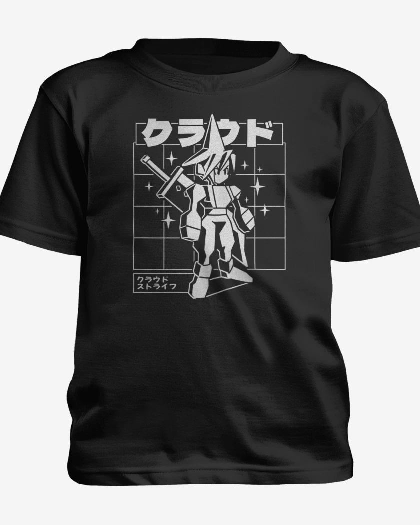 Polera de niño Negro de Cloud PSX