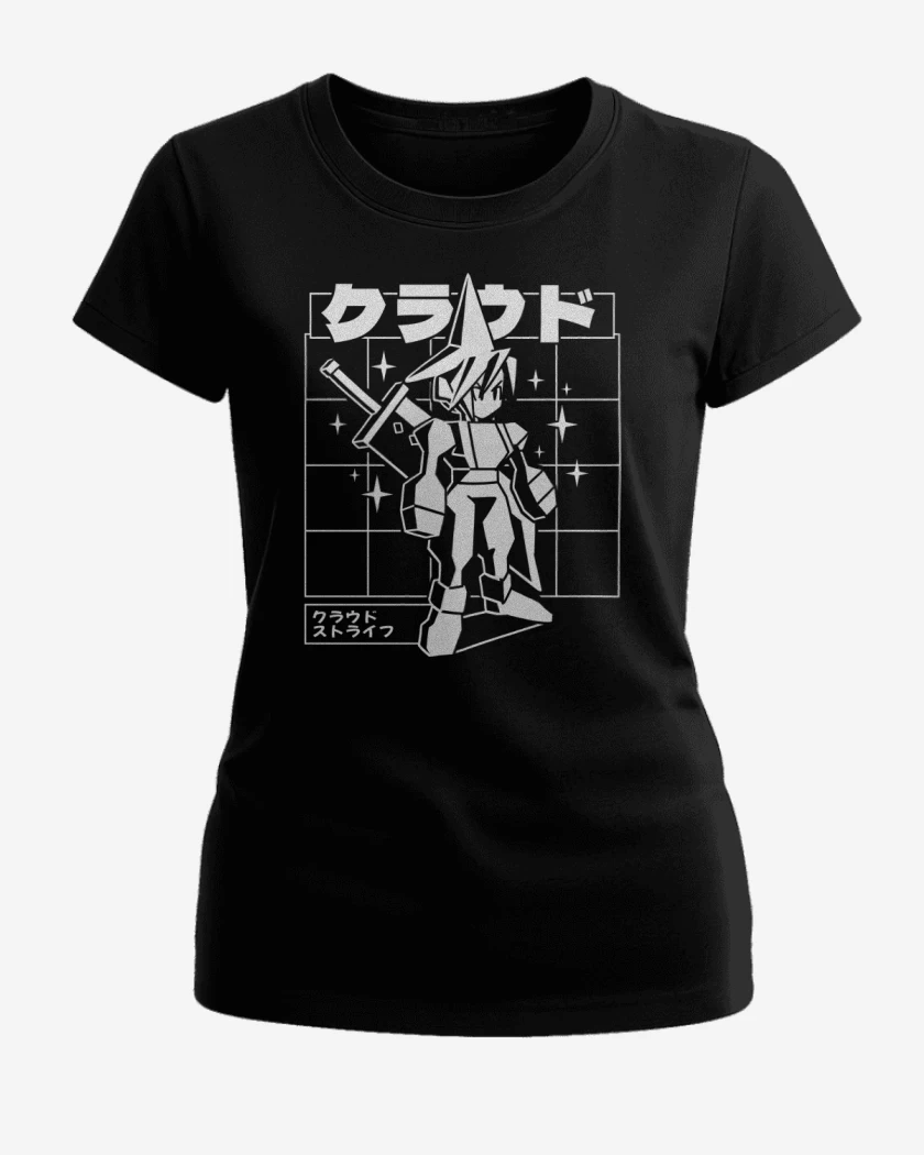 Polera de Mujer Negro de Cloud PSX