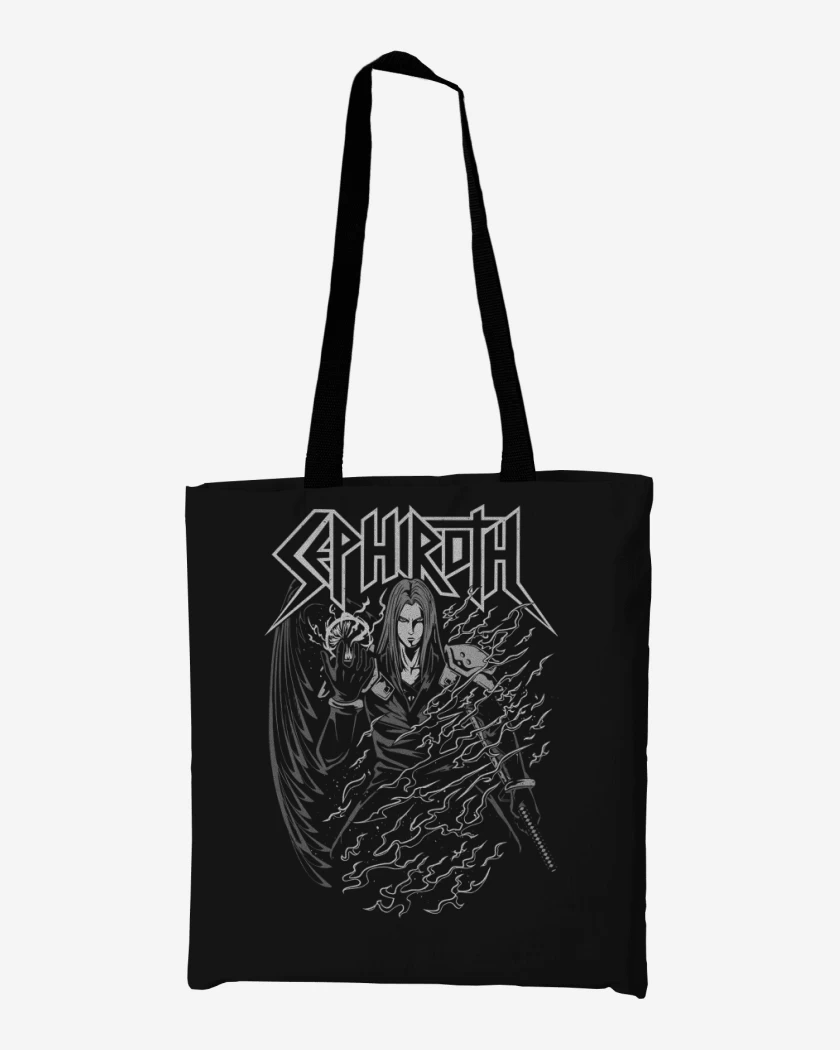 Totebag Negro de Sephiroth 