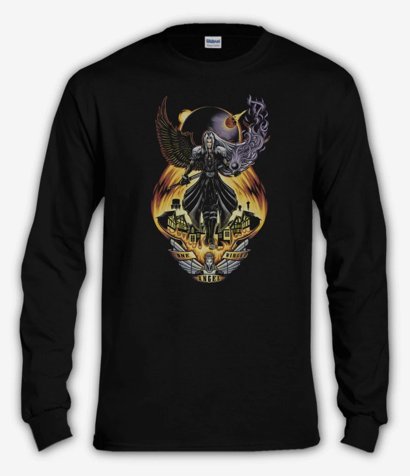 Polera manga larga One Wicked Angel
