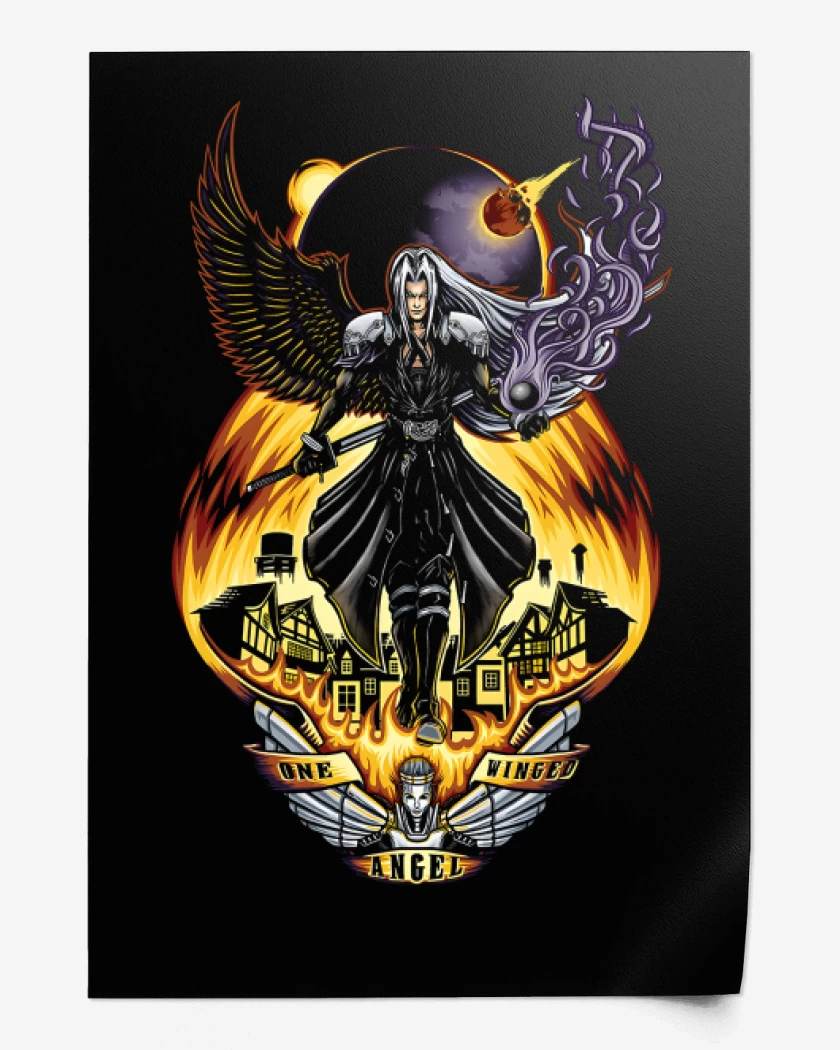 Print One Wicked Angel
