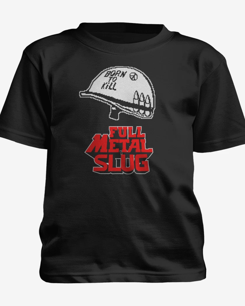 Polera de niño Negro de Full Metal Slug