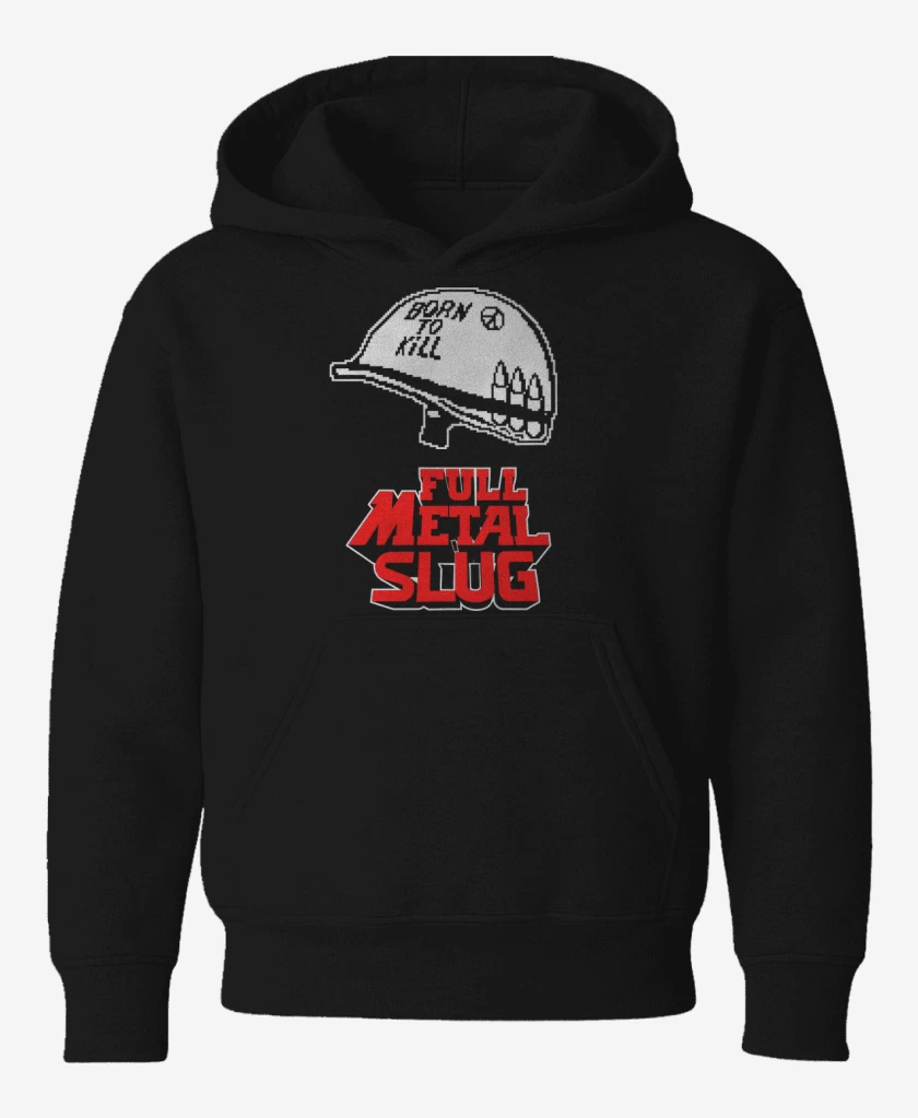 Poleron de niño Negro de Full Metal Slug