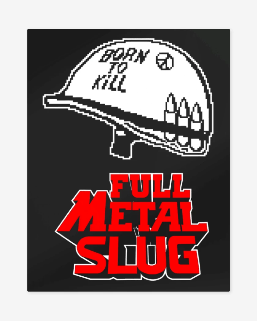 Print metalico Full Metal Slug